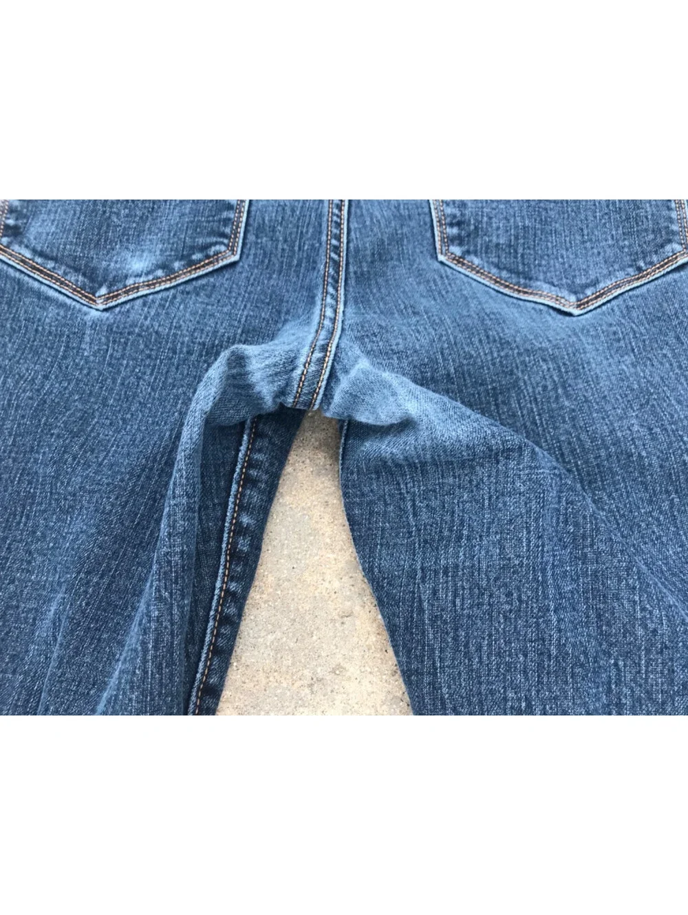 Old Navy Original Mid Rise Skinny Stretch Jeans Medium Wash Womens 8 Short